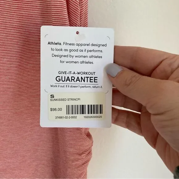 Athleta Sunkissed striped dress size small - New with tags! 😍 - Picture 7 of 11